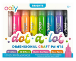 Ooly Brights Dot-a-Lot 3D Dimensional Craft Paint