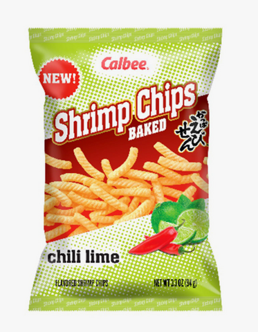 Calbee Shrimp Chips Chili Lime