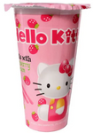 Cute Cat  buscuits with strawberry cream