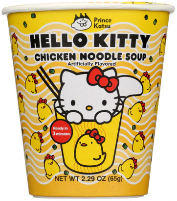 Cute Cat  Chicken Noodle Soup