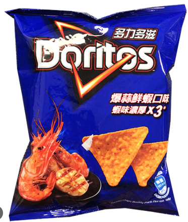 doritos garlic shrimp flavor