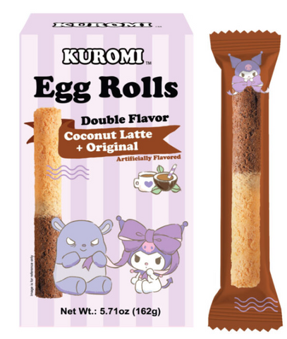 Double flavor egg rolls Coconut and Original Flavor