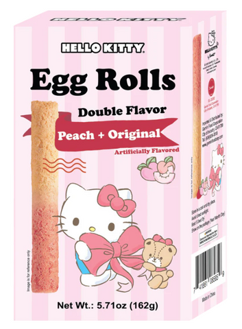 Double Flavor Egg rolls Peach & Original flavors