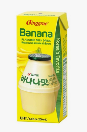 Flavored Milk Drink Banana