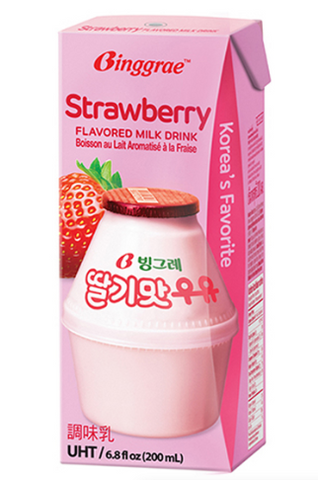 Flavored Milk Drink Strawberry