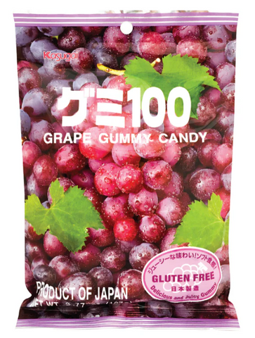 Grape gummy candy