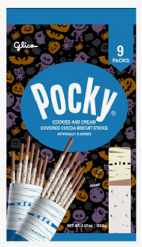 Halloween Pocky Cookies and Cream