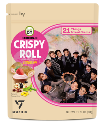 Haru grain crispy roll strawberry