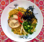 Japanese rich soy sauce ramen