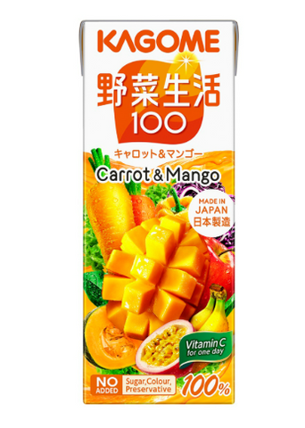 Kagome Carrot Mango Juice