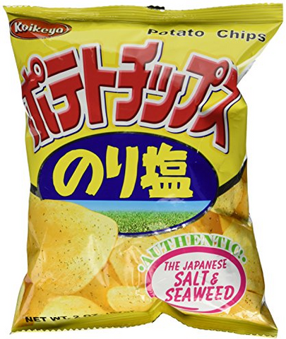 Koikeya Potato Chips Salt Seaweed