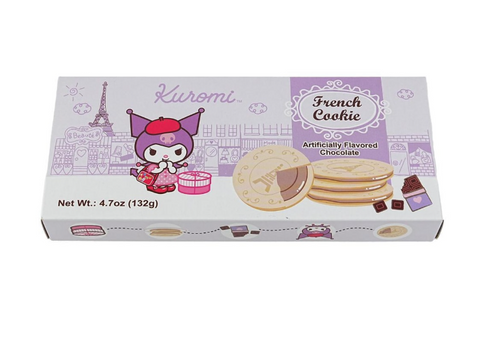 Kuromi French Cookies Chocolate