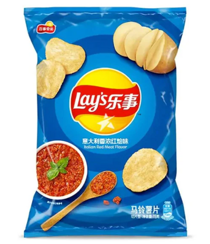 Lay’s Potato Chips – Italian Red Meat Flavor