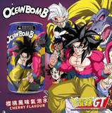 Ocean Bomb Cherry Flavor Sparkling Water