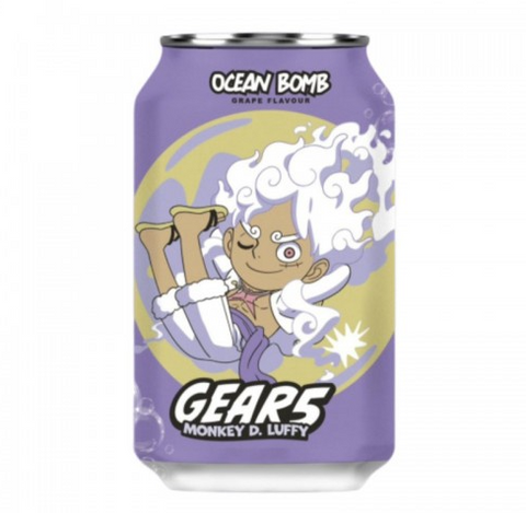 Ocean Bomb Grape Flavor Sparkling Water