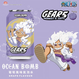 Ocean Bomb Grape Flavor Sparkling Water