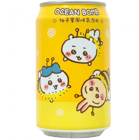 Ocean Bomb Honey Pomelo Sparkling Water