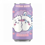Ocean Bomb Peach Sparkling Water