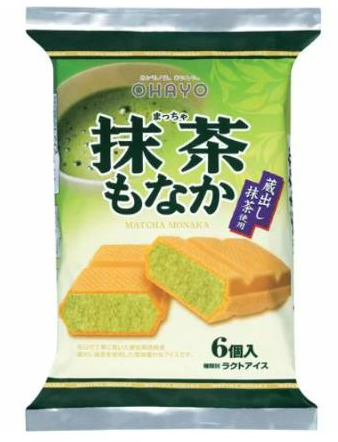 OHAYO Ice Cream Matcha Monaka