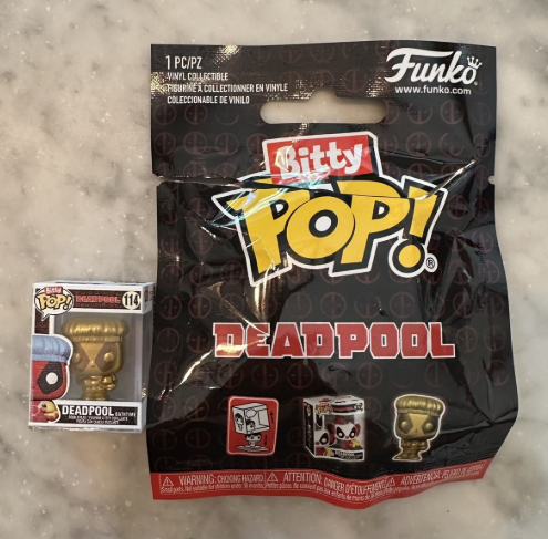 Bitty POP Deadpool Single Mini Figure Blind Mystery pack
