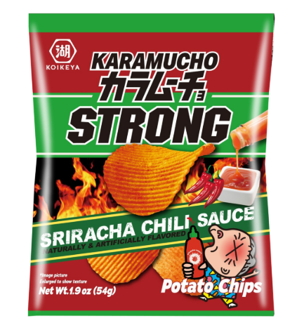 Sriracha Chili Sauce Potato Chips