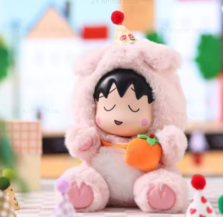 Chibi Maruko Chan Dress-up Party Series Plush Blind Box