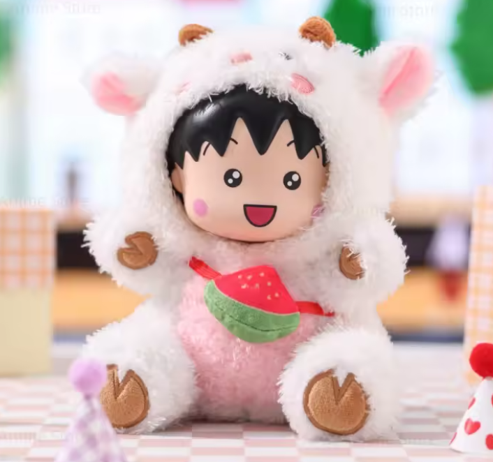 Chibi Maruko Chan Dress-up Party Series Plush Blind Box