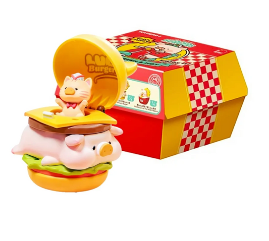 TOYZERO+ Lulu The Piggy Burger Express Movable Series Blind Box