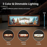 Seasonal Decor Wood Night Light Box