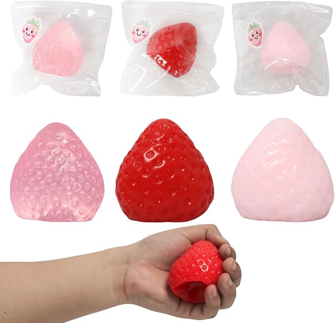 Strawberry Fruit Squishy Taba