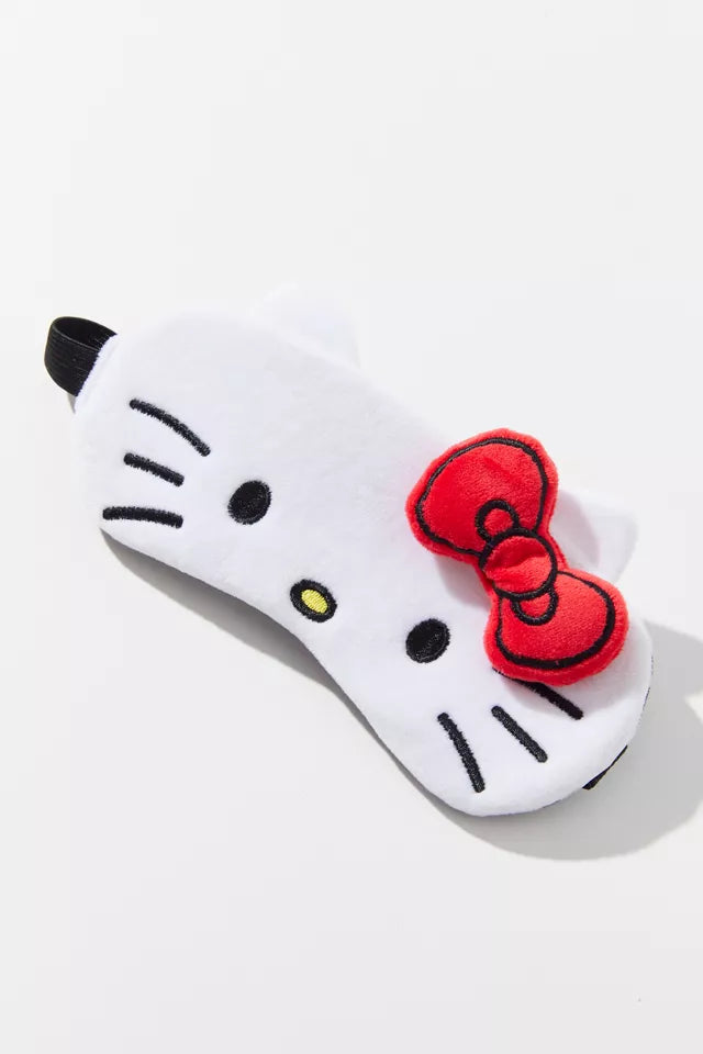The Creme Shop x Hello Kitty Plushie sleep mask  for well deserved beauty rest
