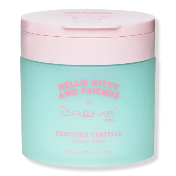 The Creme Shop x Hello Kitty and Friends Soothing Centella Toner Pads
