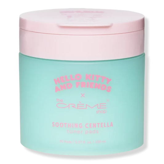 The Creme Shop x Hello Kitty and Friends Soothing Centella Toner Pads