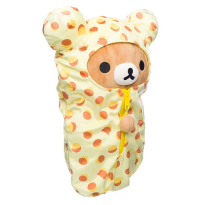 Rilakkuma San-X Original Castella Cake Pattern Sleeping Bag Plush