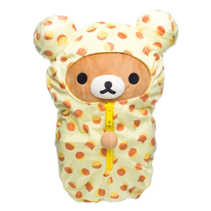 Rilakkuma San-X Original Castella Cake Pattern Sleeping Bag Plush