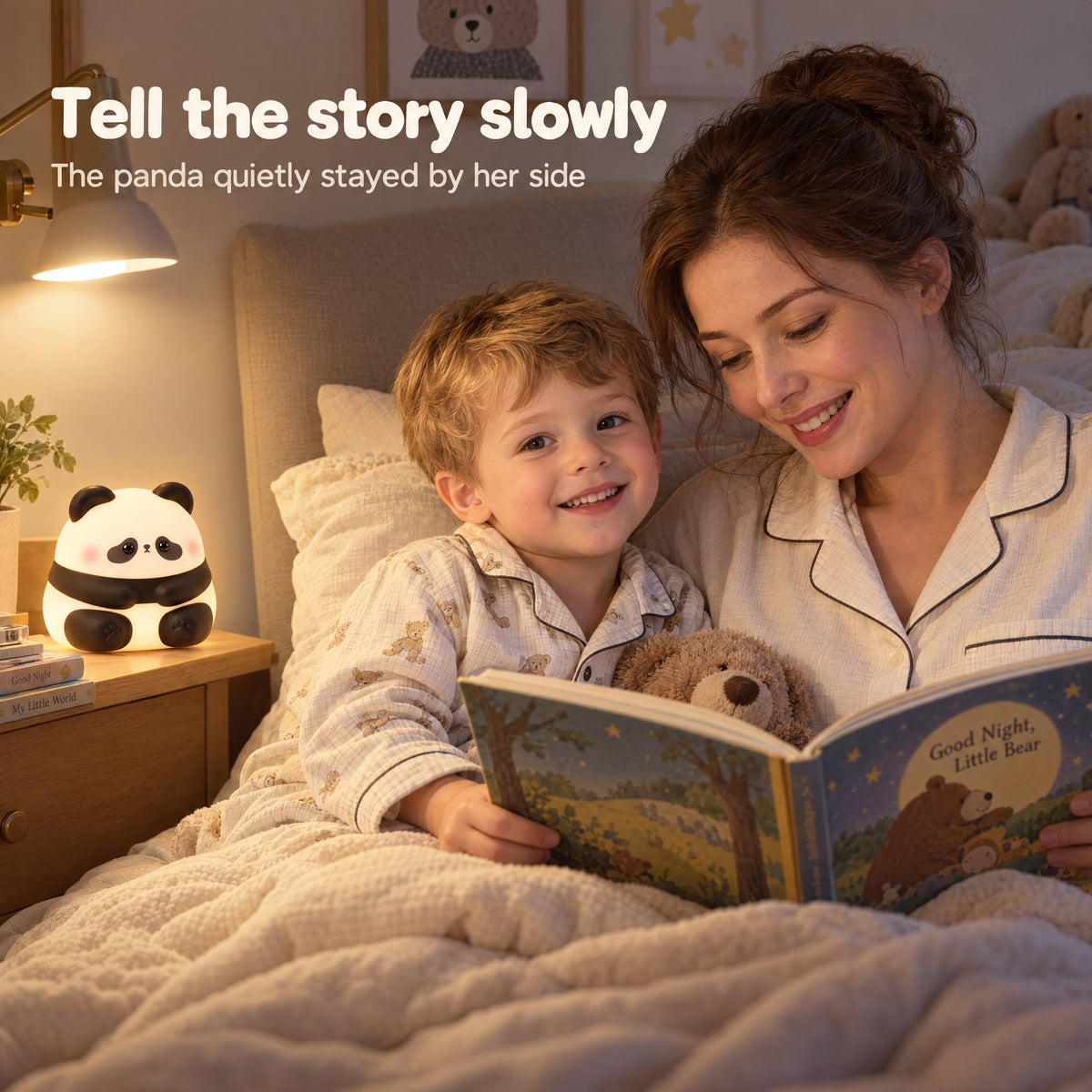AiJoyTop Panda Silicone Lamp