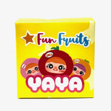 You never know what's inside! Fruits never been so fun. Try your luck!