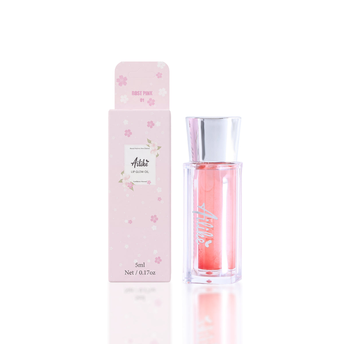 AiLike Lip Gloss - Rose Pink