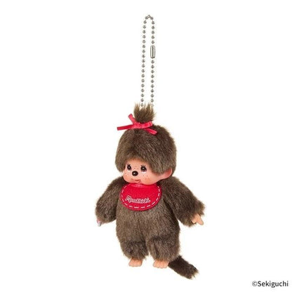Sekiguchi Monchhichi Mini Keychain Girl