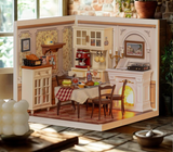 RoLife Warm Dining Room Miniature House