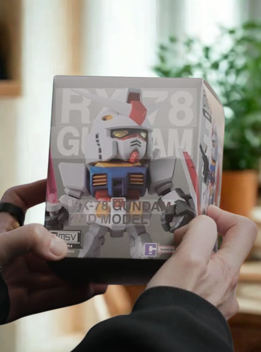 Mobile Suit Gundam QMSV Mini RX-78 Gundam 2nd Model