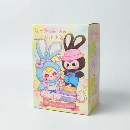 Baby Three Macaron Rabbit Plush Series Blind Box
