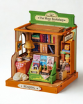 Rolife Muse Bookshop Miniature House