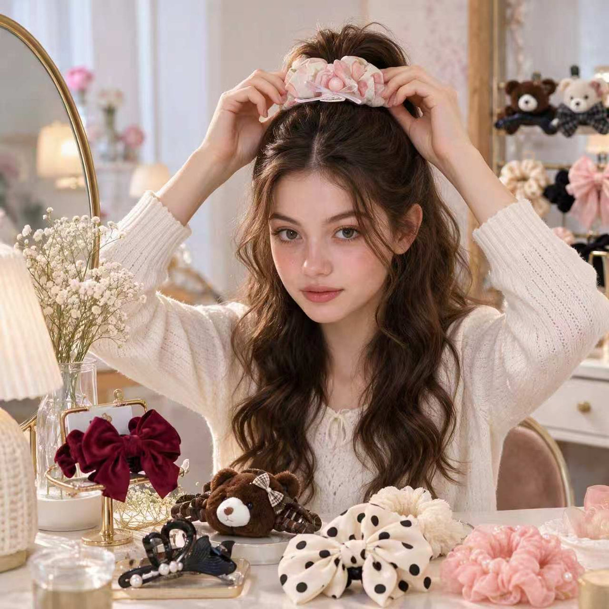 AiLike Strawberry Hair Accessory