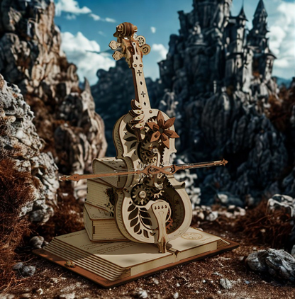 RoLife Magic Cello - 3D Wooden Puzzle