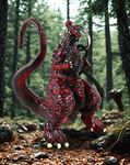 Godzilla Figure Hanger Keychain Blind Pack