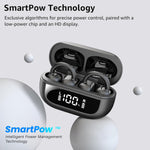 OpenRhyme Open-Ear Clip Wireless Headphones