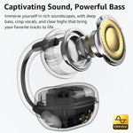 OpenRhyme Open-Ear Clip Wireless Headphones