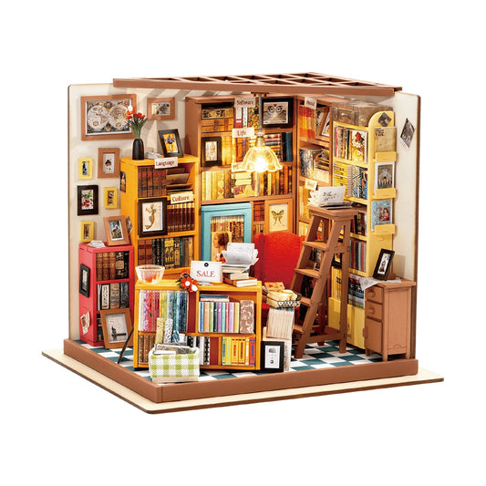 RoLife DIY Miniature House Sam's Study