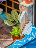 RoLife Sea Holiday Restaurant – DIY Miniature Kit